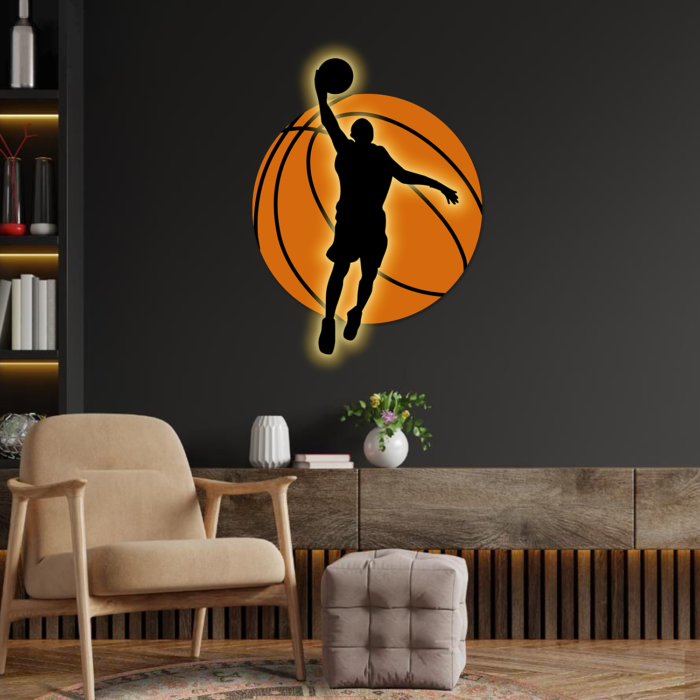 Basketball Led Art