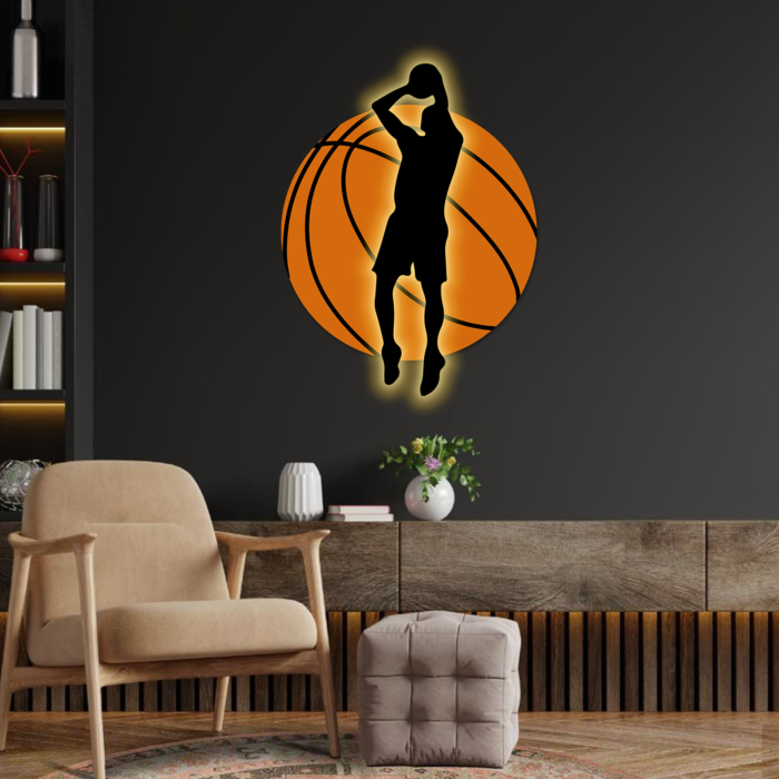 Basketball Led Art