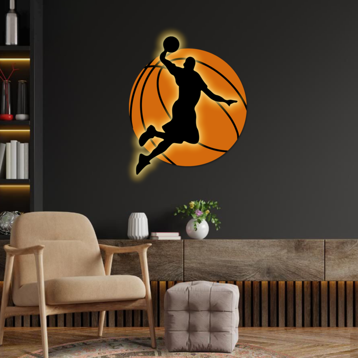 Basketball Led Art
